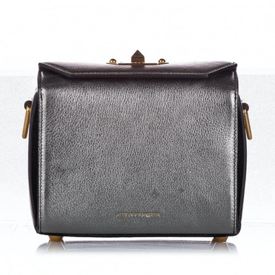 Pre-owned Alexander Mcqueen Silver Leather Handbag