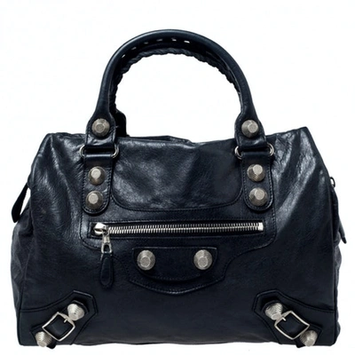 Pre-owned Balenciaga Black Leather Handbag