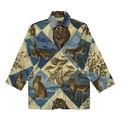 Pre-owned Ferragamo Multicolour Polyester Coat