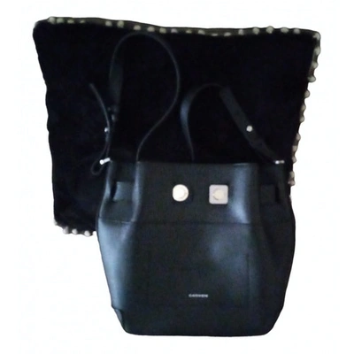 Pre-owned Carven Black Leather Handbag