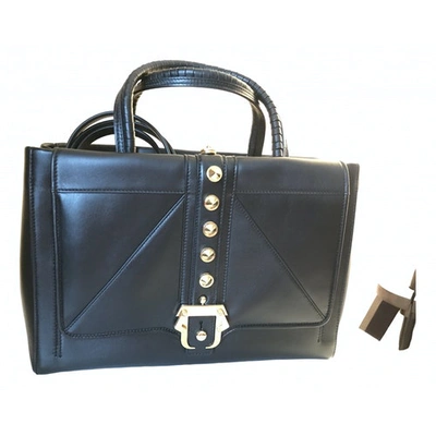 Pre-owned Paula Cademartori Black Leather Handbag