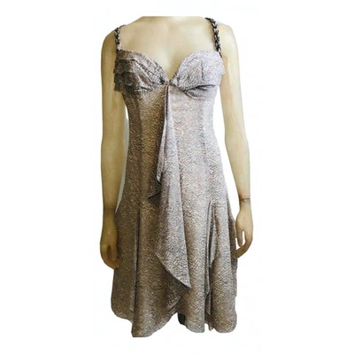 Pre-owned Amanda Wakeley Multicolour Silk Dress
