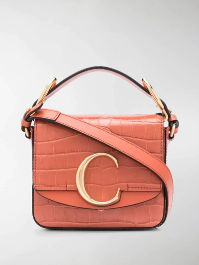 Shop Chloé C Bag In Orange