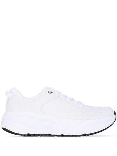 Shop Hoka One One Bondi Sr Sneakers In White