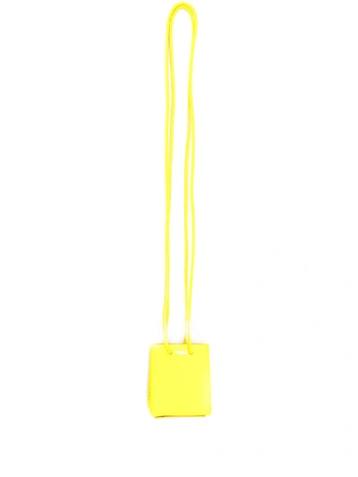 Shop Medea Long Strap Mini Purse In Yellow