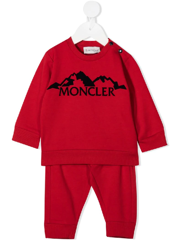 baby red tracksuit