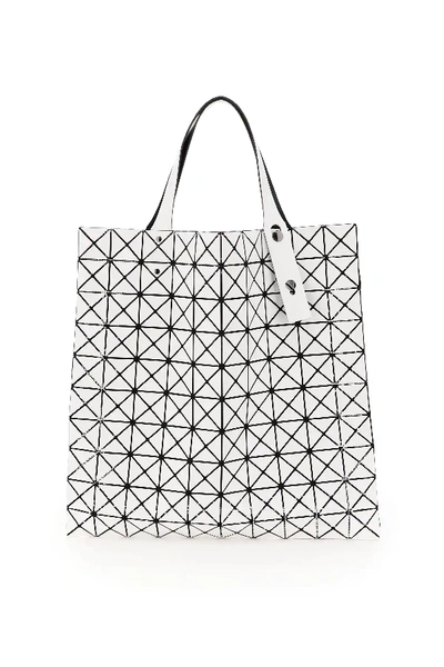 Bao Bao Issey Miyake Prism Basic Tote In White,black