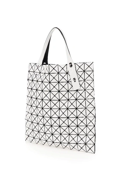 Bao Bao Issey Miyake Prism Basic Tote In White,black