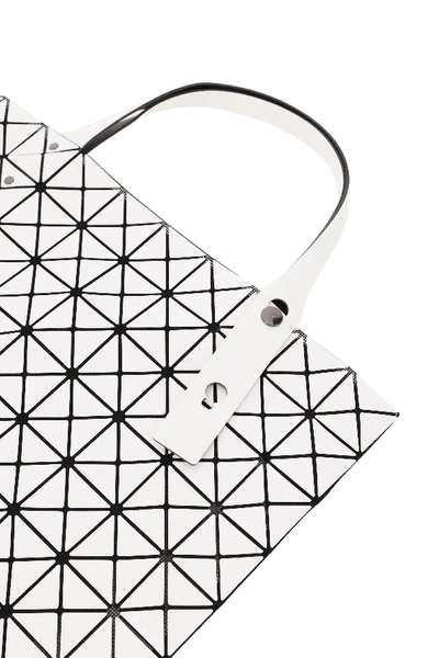 Bao Bao Issey Miyake Prism Basic Tote In White,black