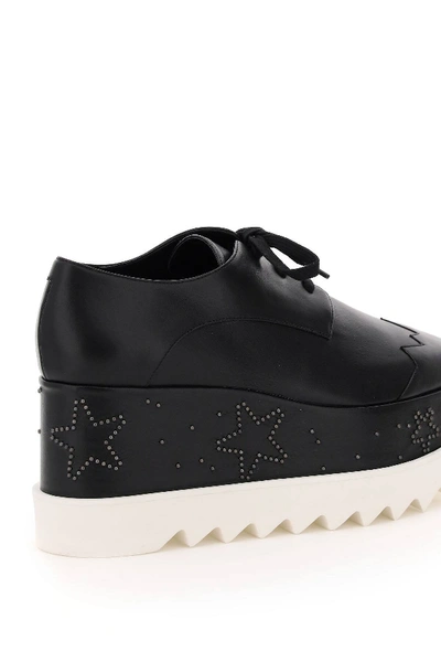 Shop Stella Mccartney Elyse Stud Star Platform Shoes In Black