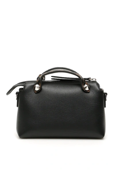 Shop Fendi By The Way Ff Mini Bag In Black,brown