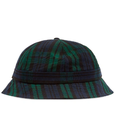 Shop Alltimers Plaid Bucket Hat In Blue