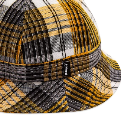 Shop Alltimers Plaid Bucket Hat In White