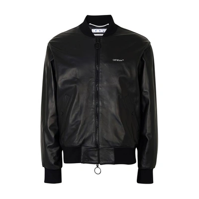 Shop Off-white Agreement Jacket In Black_white