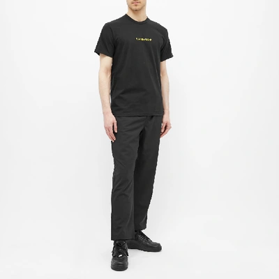 Shop Places+faces Logo Tee In Black