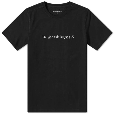 Shop Pop Trading Company Pop Trading Company Underachievers Tee In Black