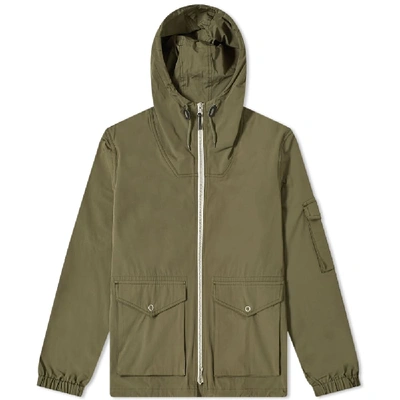 Shop Albam Drift Hooded Parka In Green