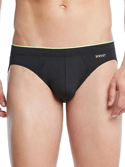 Shop 2(x)ist Sliq Brief In Black Logo