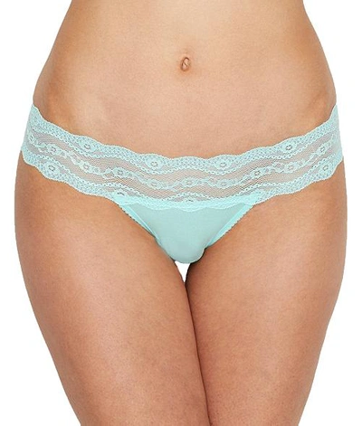 Shop B.tempt'd By Wacoal B.adorable Thong In Tanager Turquoise