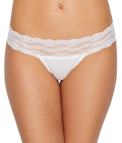 Shop B.tempt'd By Wacoal B.adorable Thong In White