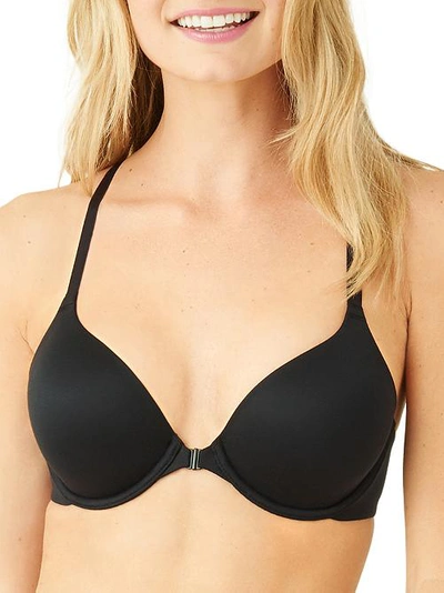 Shop B.tempt'd By Wacoal Future Foundations Front-close Racerback Bra In Night