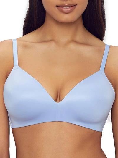 Shop B.tempt'd By Wacoal Future Foundations Wire-free Plunge T-shirt Bra In Serenity