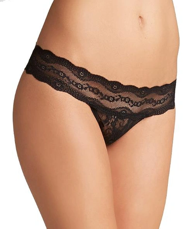 Shop B.tempt'd By Wacoal Lace Kiss Thong In Night