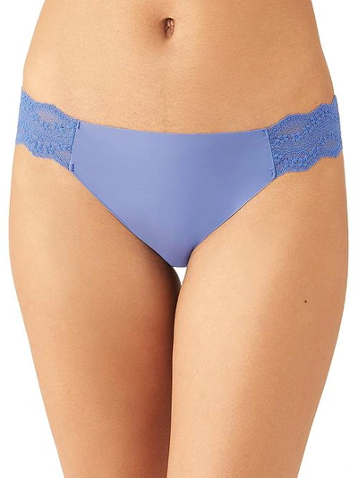 Shop B.tempt'd By Wacoal B.bare Thong In Amparo Blue