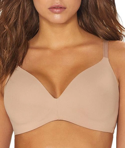 Shop Calvin Klein Perfectly Fit Convertible Wire-free T-shirt Bra In Skin