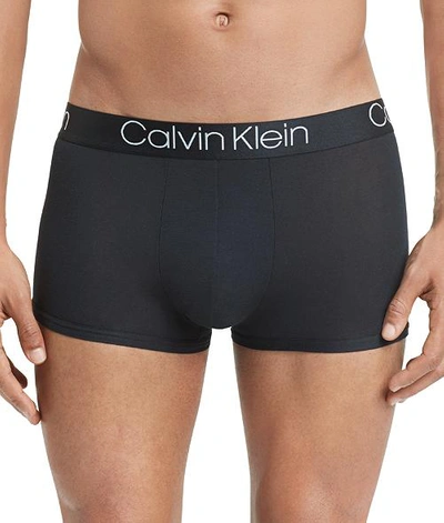 Shop Calvin Klein Ultra-soft Modal Trunk In Black