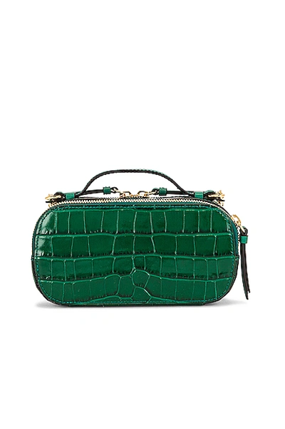 Shop Chloé C Vanity Case In Woodsy Green