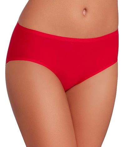 Shop Chantelle Soft Stretch Hipster In Poppy Red