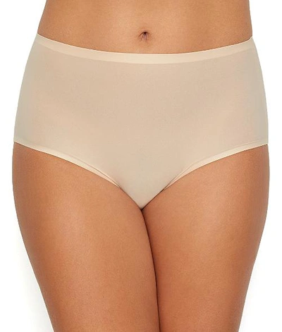 Shop Chantelle Soft Stretch Full Brief In Nude Blush