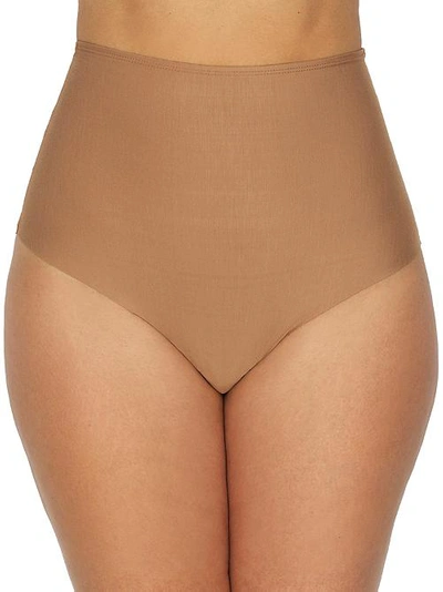 Shop Commando Butter Control Thong In Toffee