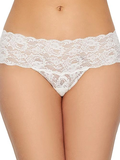 Shop Cosabella Never Say Never Comfie Thong In Moon Ivory