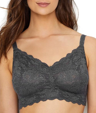 Shop Cosabella Never Say Never Sweetie Curvy Bralette In Anthracite