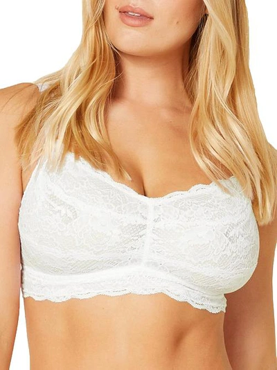 Shop Cosabella Never Say Never Sweetie Curvy Bralette In Moon Ivory
