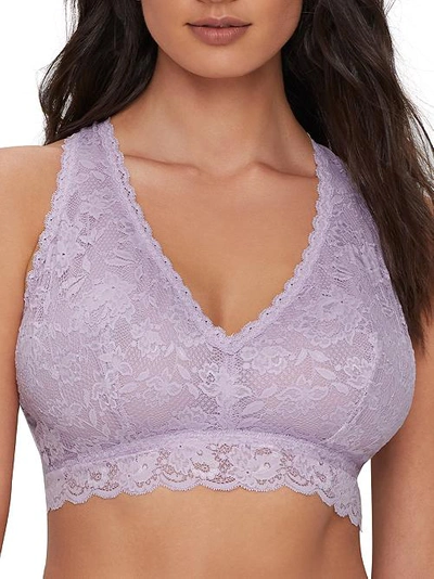 Shop Cosabella Never Say Never Curvy Racie Bralette In Tuscan Lavender