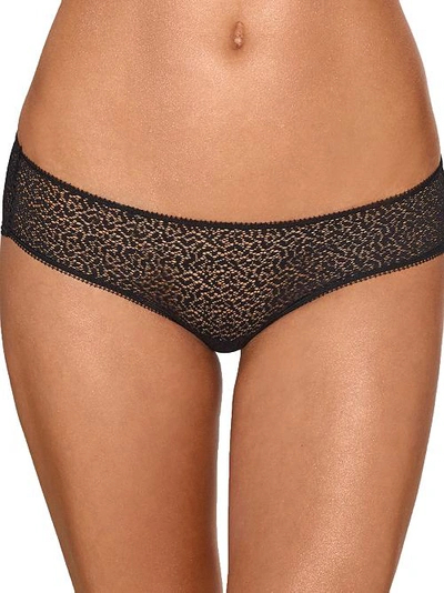 Shop Dkny Modern Lace Hipster In Black