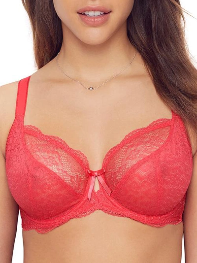 Shop Freya Fancies Plunge Balcony Bra In Sugar Coral