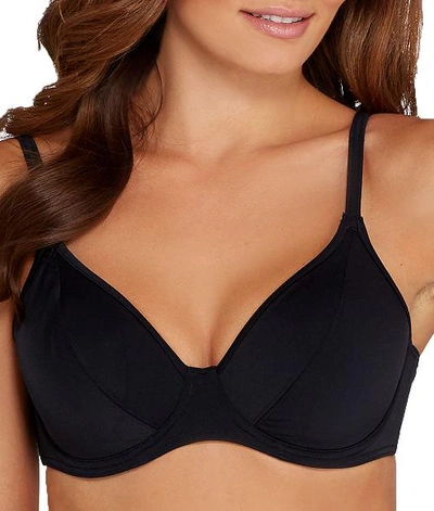 Shop Freya Remix Plunge Bikini Top In Black