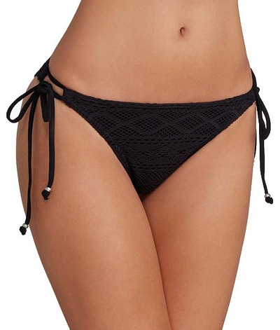 Shop Freya Sundance Rio Side Tie Bikini Bottom In Black