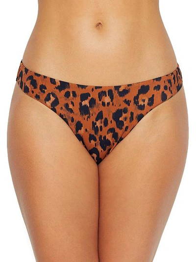 Shop Freya Roar Instinct Brazilian Bikini Bottom In Leopard
