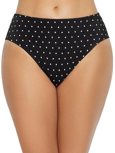 Shop Freya Jewel Cove High-waist Bikini Bottom In Black
