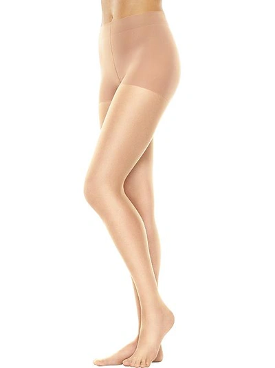 Shop Hanes Perfect Nudes Control Top Pantyhose In Transparent