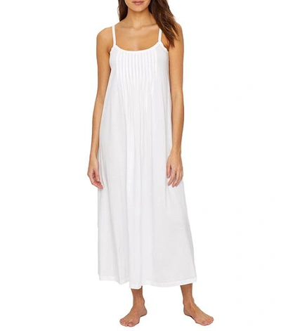 Shop Hanro Juliet Knit Gown In White