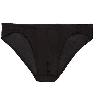 Shop Hanro Cotton Sporty Bikini Brief In Black