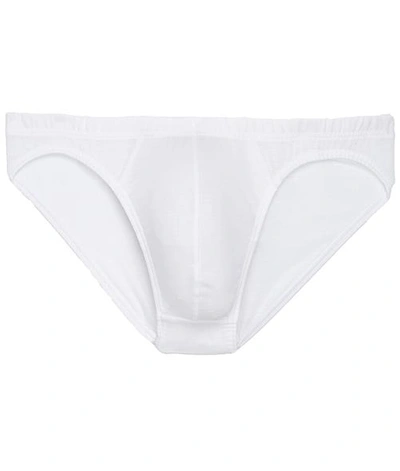 Shop Hanro Cotton Sporty Bikini Brief In White