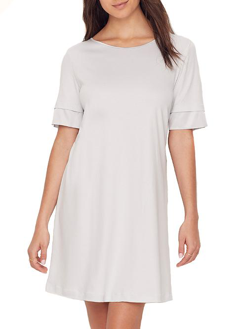 Hanro Lamia Cotton Knit Sleep Shirt In Fresh Air ModeSens