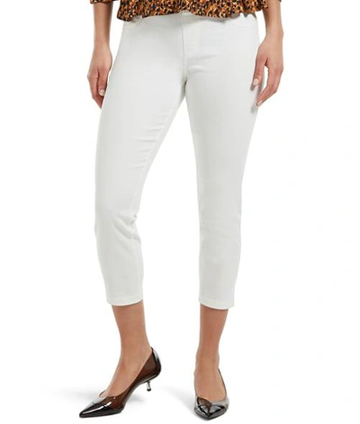 Shop Hue Ultra Soft Denim Capri Leggings In White